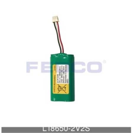 Varta L18650-2V2S 2600 MAh 7.4V Off Shelf Battery For Medical Industrial & Consumer Applications; Green Heat Shrink